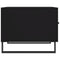 vidaXL Coffee Tables 2 pcs Black 50x50x40 cm Engineered Wood