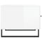 vidaXL Coffee Tables 2pcs High Gloss White 50x50x40 cm Engineered Wood