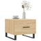 vidaXL Coffee Tables 2 pcs Sonoma Oak 50x50x40 cm Engineered Wood