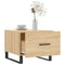 vidaXL Coffee Tables 2 pcs Sonoma Oak 50x50x40 cm Engineered Wood