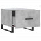 vidaXL Coffee Table Concrete Grey 50x50x40 cm Engineered Wood