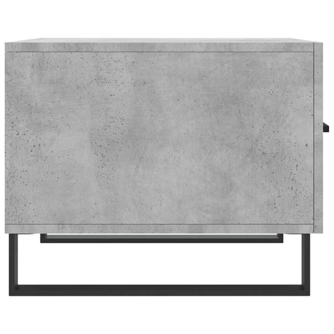 vidaXL Coffee Table Concrete Grey 50x50x40 cm Engineered Wood