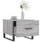 vidaXL Coffee Tables 2 pcs Grey Sonoma 50x50x40 cm Engineered Wood