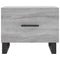 vidaXL Coffee Tables 2 pcs Grey Sonoma 50x50x40 cm Engineered Wood