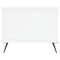 vidaXL Coffee Table High Gloss White 90x50x40 cm Engineered Wood
