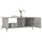 vidaXL Coffee Table Concrete Grey 90x50x40 cm Engineered Wood