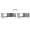 vidaXL Coffee Table Concrete Grey 90x50x40 cm Engineered Wood