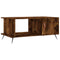 vidaXL Coffee Table Smoked Oak 90x50x40 cm Engineered Wood