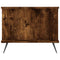 vidaXL Coffee Table Smoked Oak 90x50x40 cm Engineered Wood