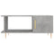 vidaXL Coffee Table Concrete Grey 90x50x40 cm Engineered Wood