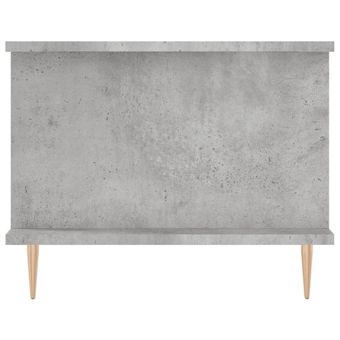 vidaXL Coffee Table Concrete Grey 90x50x40 cm Engineered Wood