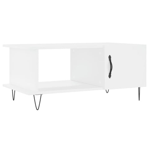 vidaXL Coffee Table White 90x50x40 cm Engineered Wood
