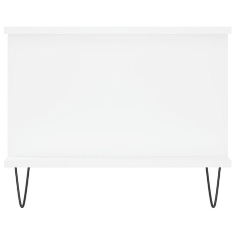 vidaXL Coffee Table White 90x50x40 cm Engineered Wood