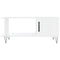 vidaXL Coffee Table High Gloss White 90x50x40 cm Engineered Wood