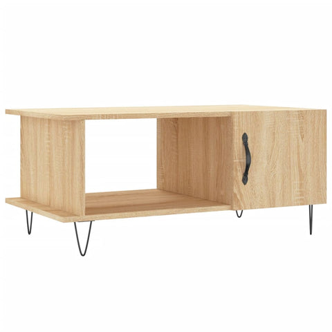 vidaXL Coffee Table Sonoma Oak 90x50x40 cm Engineered Wood