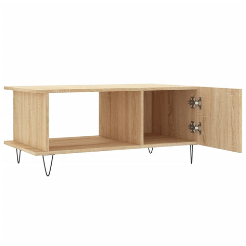 vidaXL Coffee Table Sonoma Oak 90x50x40 cm Engineered Wood