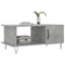 vidaXL Coffee Table Concrete Grey 90x50x40 cm Engineered Wood