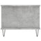 vidaXL Coffee Table Concrete Grey 90x50x40 cm Engineered Wood