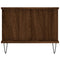 vidaXL Coffee Table Brown Oak 90x50x40 cm Engineered Wood