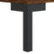 vidaXL Coffee Table Brown Oak 90x50x40 cm Engineered Wood