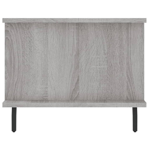 vidaXL Coffee Table Grey Sonoma 90x50x40 cm Engineered Wood