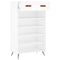 vidaXL Shoe Cabinet White 60x35x105 cm Engineered Wood