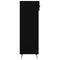 vidaXL Shoe Cabinet Black 30x35x105 cm Engineered Wood