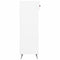 vidaXL Shoe Cabinet High Gloss White 30x35x105 cm Engineered Wood