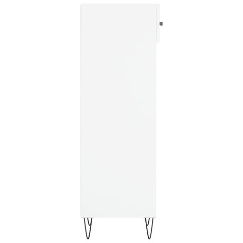 vidaXL Shoe Cabinet White 30x35x105 cm Engineered Wood