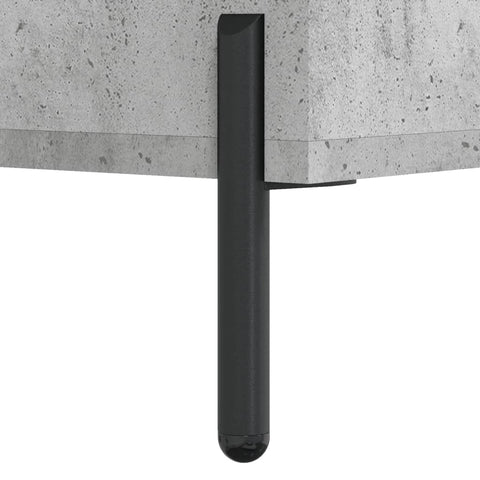 vidaXL Shoe Cabinet Concrete Grey 30x35x105 cm Engineered Wood