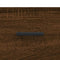 vidaXL Shoe Cabinet Brown Oak 30x35x105 cm Engineered Wood