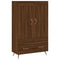 vidaXL Highboard Brown Oak 69.5x31x115 cm Engineered Wood