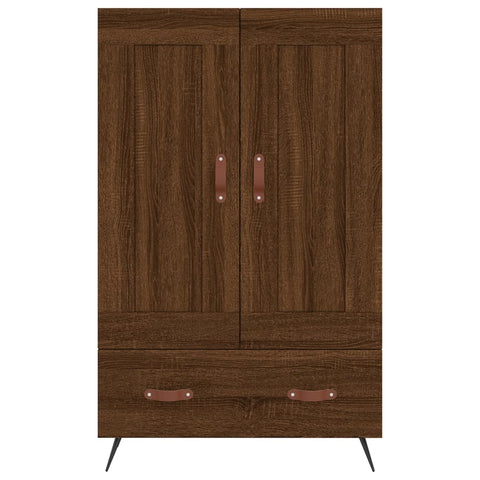 vidaXL Highboard Brown Oak 69.5x31x115 cm Engineered Wood