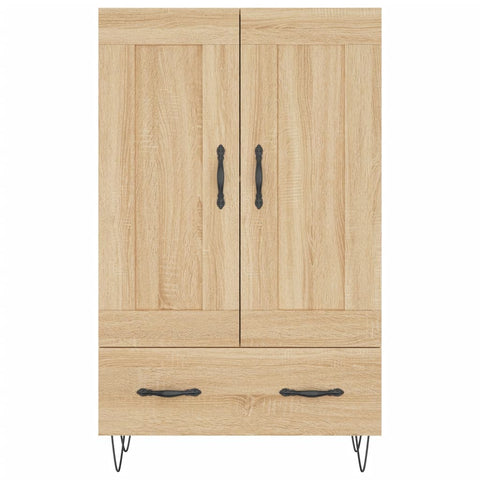 vidaXL Highboard Sonoma Oak 69.5x31x115 cm Engineered Wood