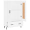 vidaXL Highboard White 69.5x31x115 cm Engineered Wood