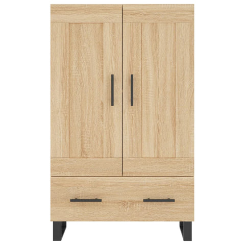 vidaXL Highboard Sonoma Oak 69.5x31x115 cm Engineered Wood