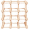 vidaXL Wine Rack for 12 Bottles 36x23x36 cm Solid Wood Pine