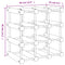 vidaXL Wine Rack for 12 Bottles 36x23x36 cm Solid Wood Pine