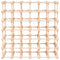 vidaXL Wine Rack for 42 Bottles 68.5x23x68.5 cm Solid Wood Pine