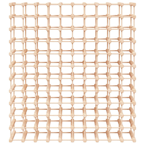 vidaXL Wine Rack for 120 Bottles 112.5x23x123.5 cm Solid Wood Pine