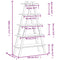 vidaXL 5-Tier Shelf A-shape 110x40x180.5 cm Solid Wood Pine