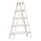 vidaXL 5-Tier Shelf A-shape 110x40x180.5 cm Solid Wood Pine