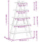 vidaXL 5-Tier Shelf A-shape 110x40x180.5 cm Solid Wood Pine