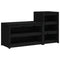 vidaXL Outdoor Kitchen Cabinets 2 pcs Black Solid Wood Pine