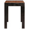 vidaXL Dining Table Honey Brown 120x60x76 cm Solid Wood Mango