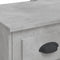 vidaXL Dressing Table with LED Lights Concrete Grey 90x42x132.5 cm