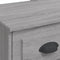 vidaXL Dressing Table with LED Lights Grey Sonoma 90x42x132.5 cm