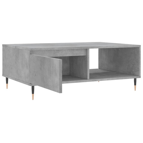 vidaXL Coffee Table Concrete Grey 90x60x35 cm Engineered Wood