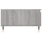 vidaXL Coffee Table Grey Sonoma 90x60x35 cm Engineered Wood