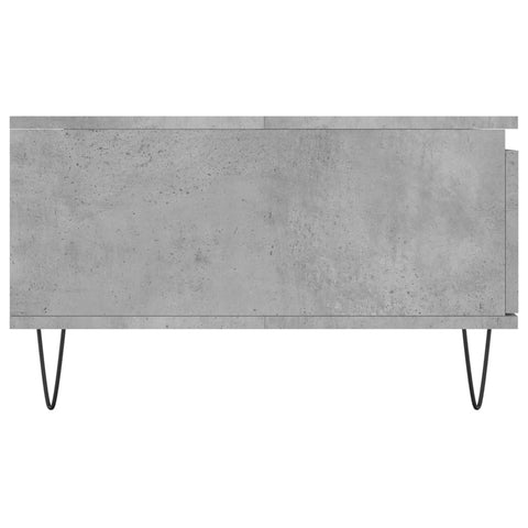 vidaXL Coffee Table Concrete Grey 90x60x35 cm Engineered Wood